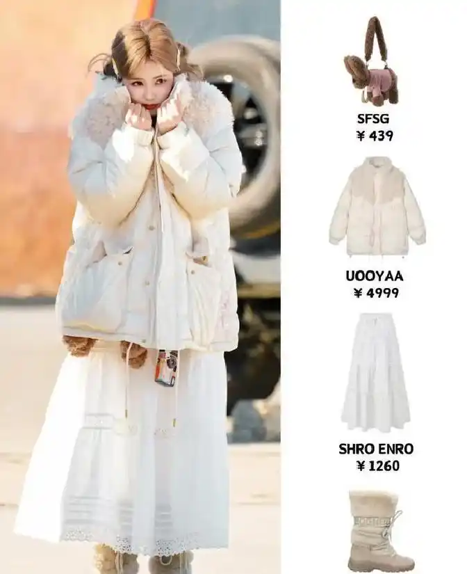 白鹿冬季穿搭太会了，每套都戳少女心，百元单品也能穿出高级感